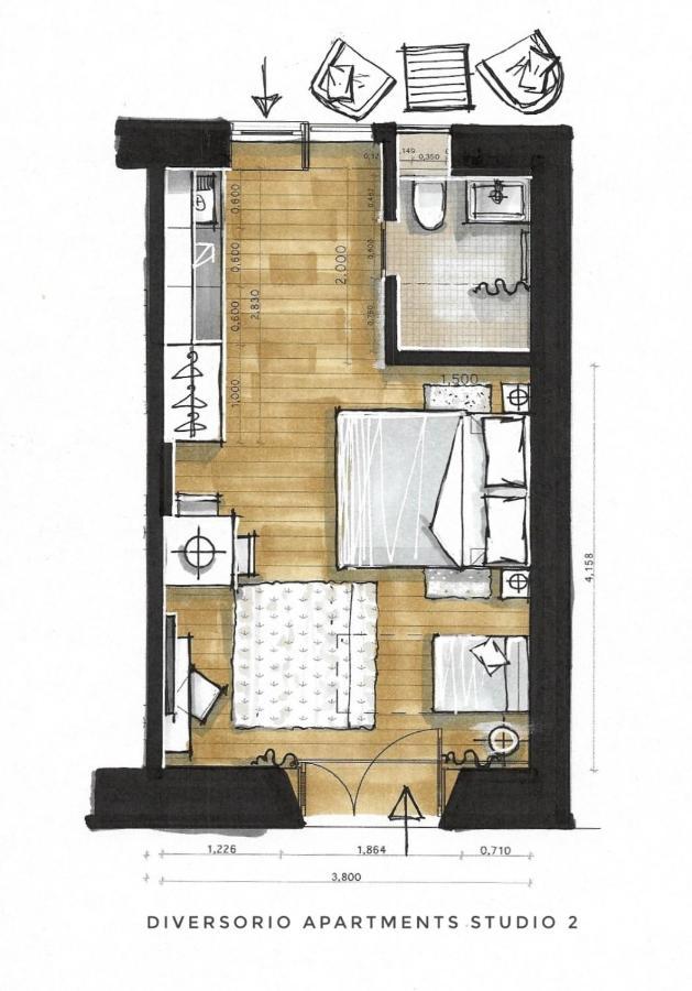 Apartmaji Diversorio Izola Exterior foto